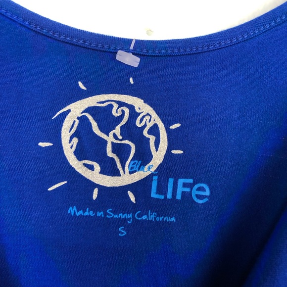 Blue Life cobalt blue high low maxi summer dress - Picture 4 of 5